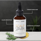 Bask & Lather scalp growth oil